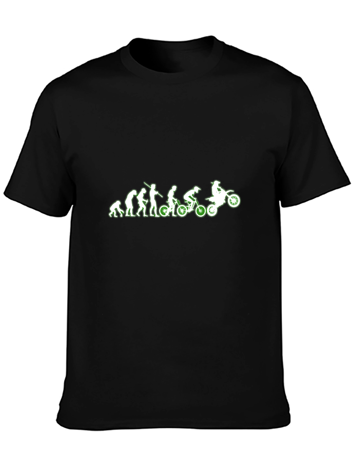 Evolution of Motocross T-Shirt - Black