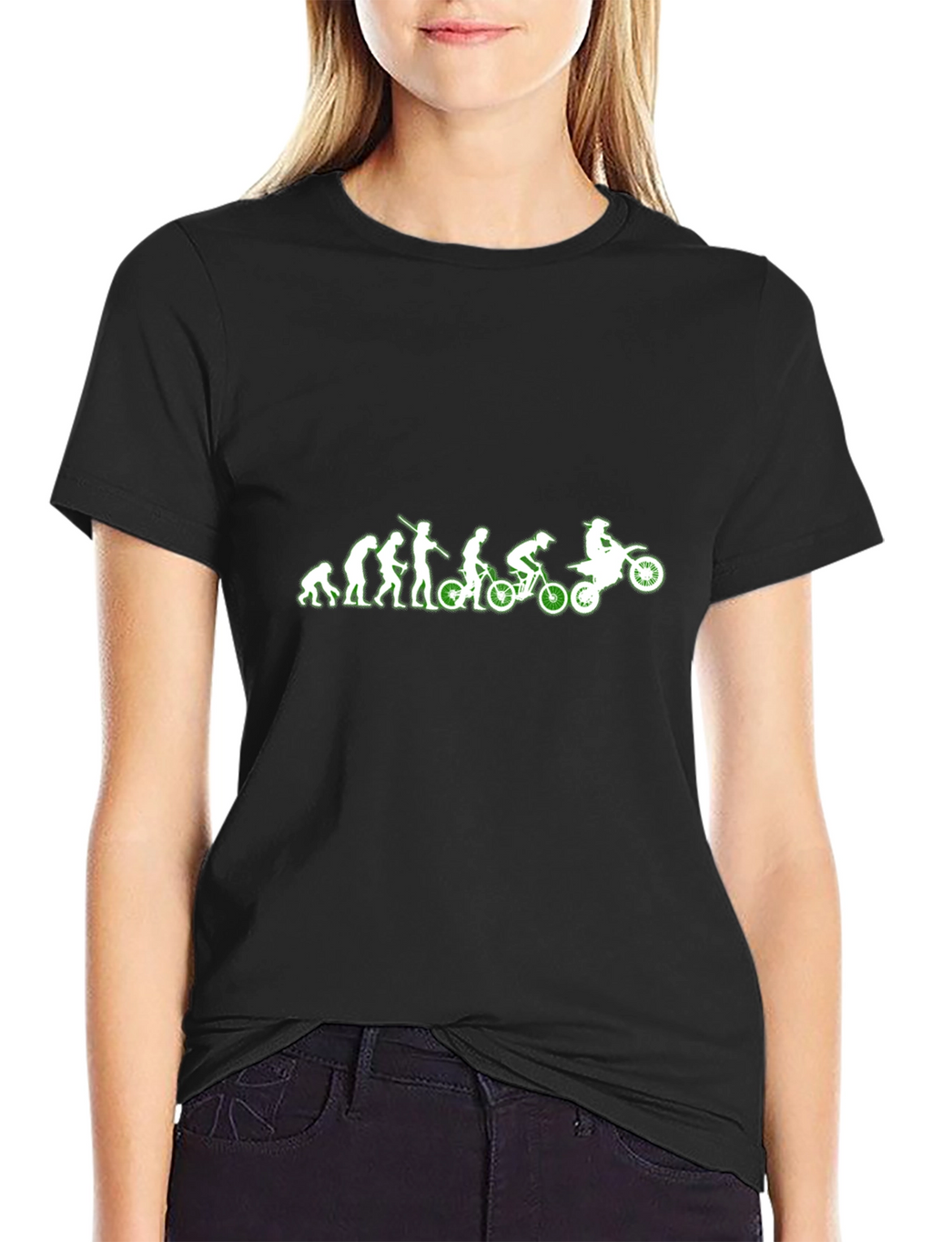 Evolution of Motocross T-Shirt - Black