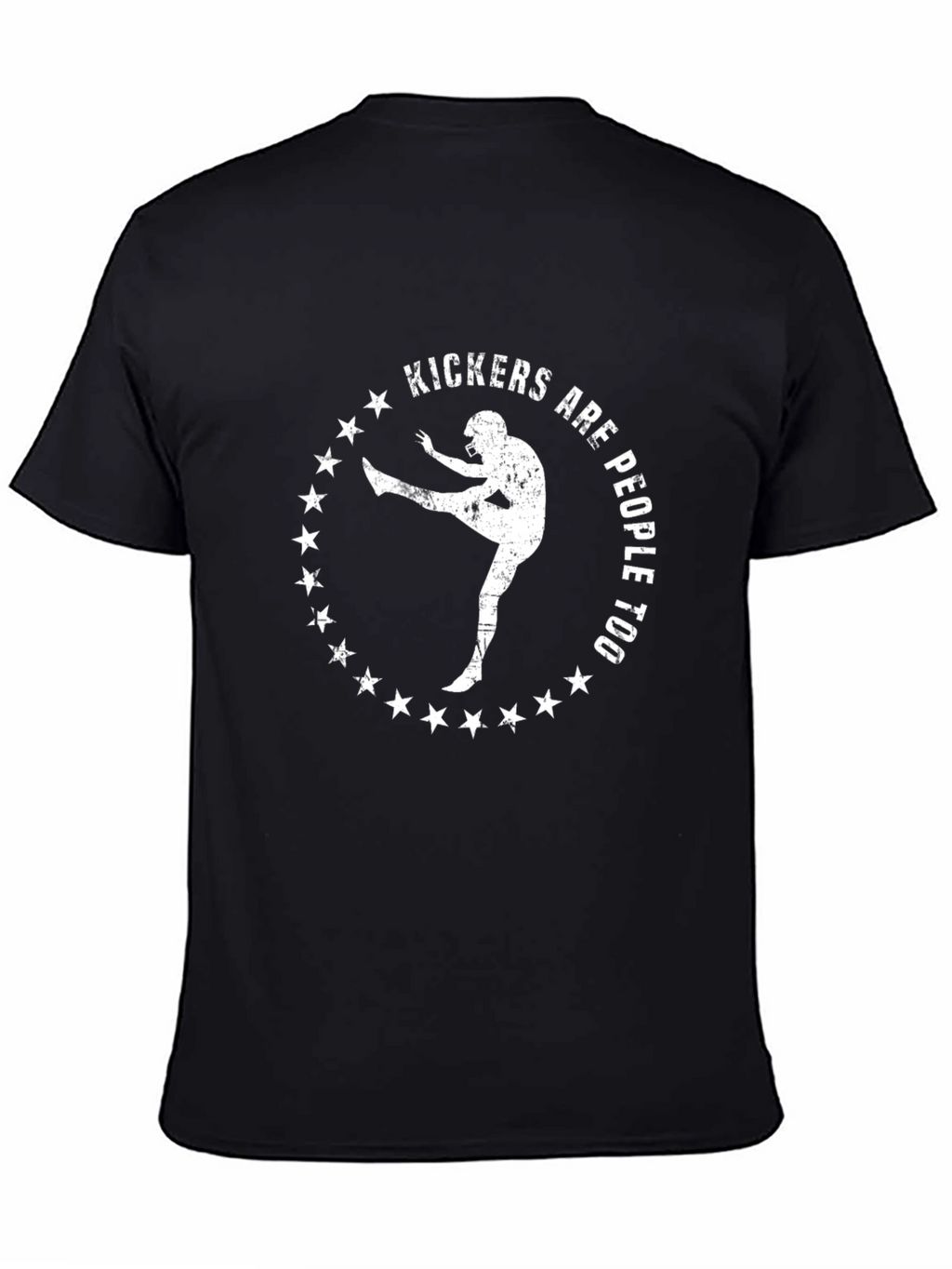 Kickers Are People Too Graphic Tee - Football T-Shirt