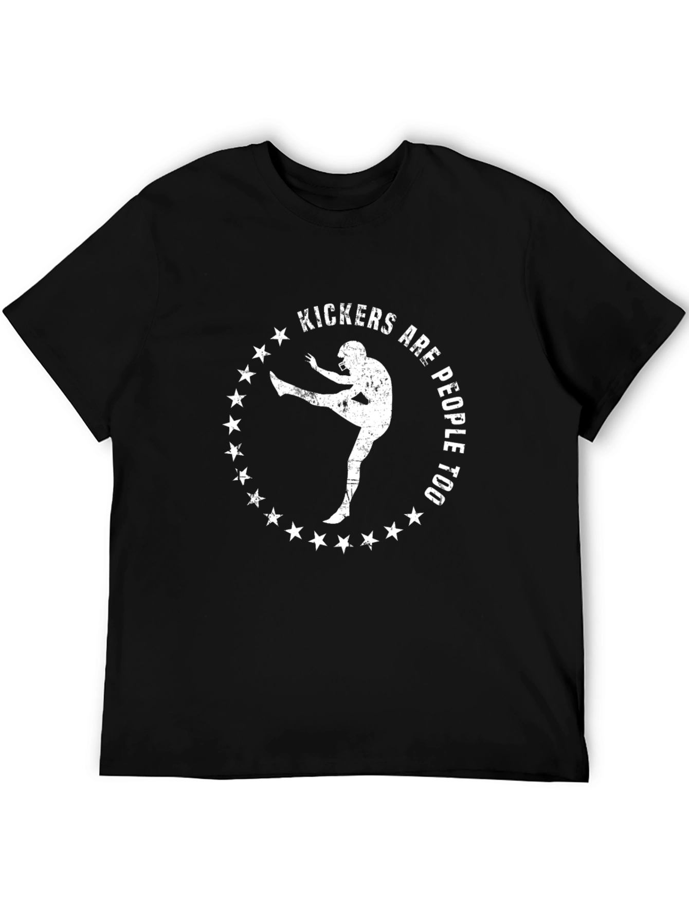 Kickers Are People Too Graphic Tee - Football T-Shirt