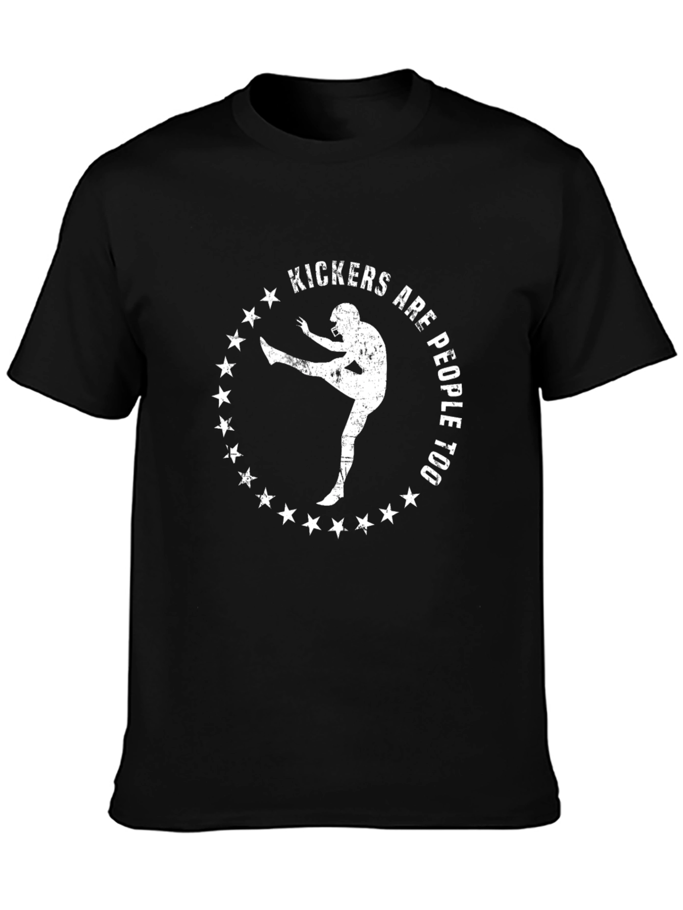 Kickers Are People Too Graphic Tee - Football T-Shirt