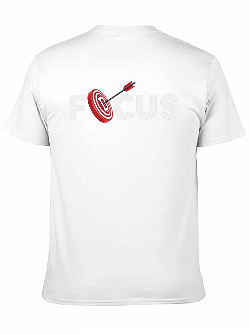 Focus Bitcoin Target T-Shirt - Achieve Your Goals!