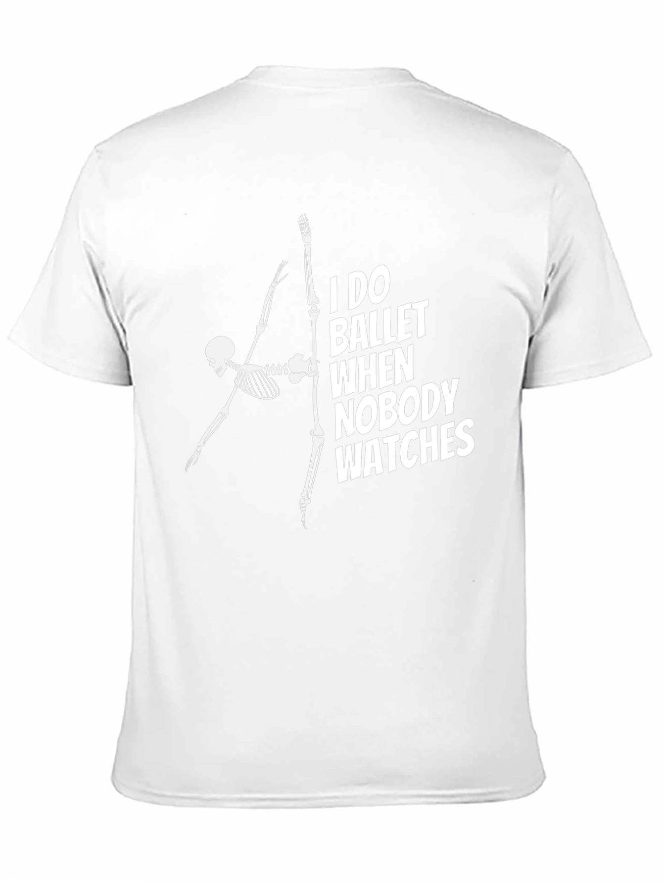 Skeleton Ballet T-Shirt - Dance When Nobody Watches