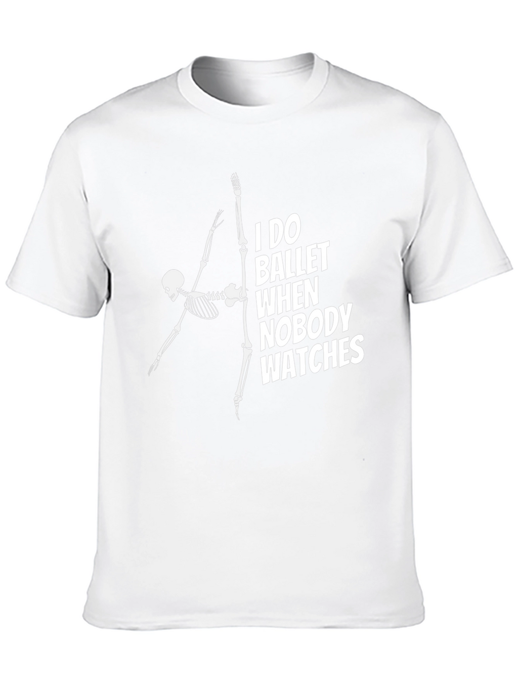 Skeleton Ballet T-Shirt - Dance When Nobody Watches