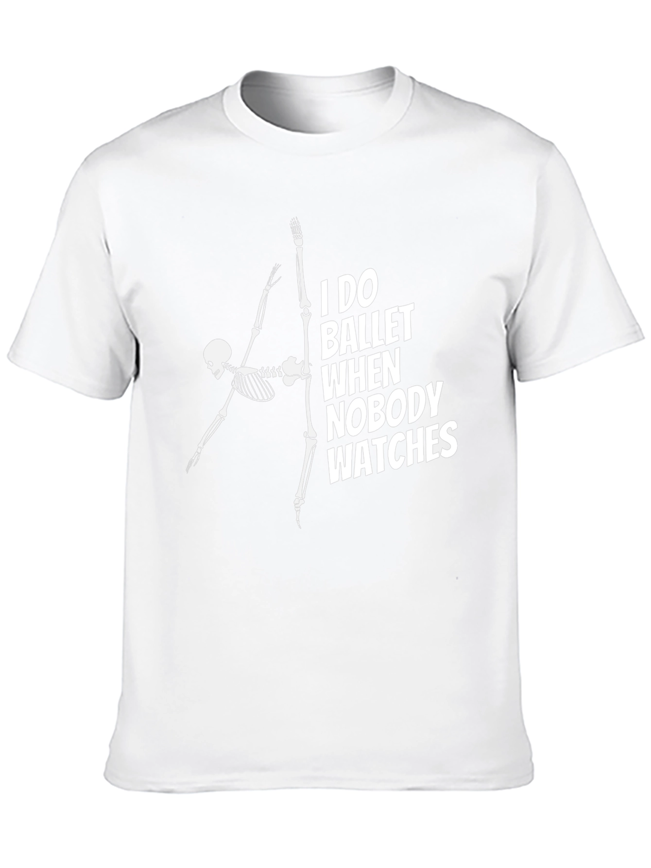Skeleton Ballet T-Shirt - Dance When Nobody Watches