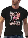 Just A Girl Who Loves Bunnies T-Shirt