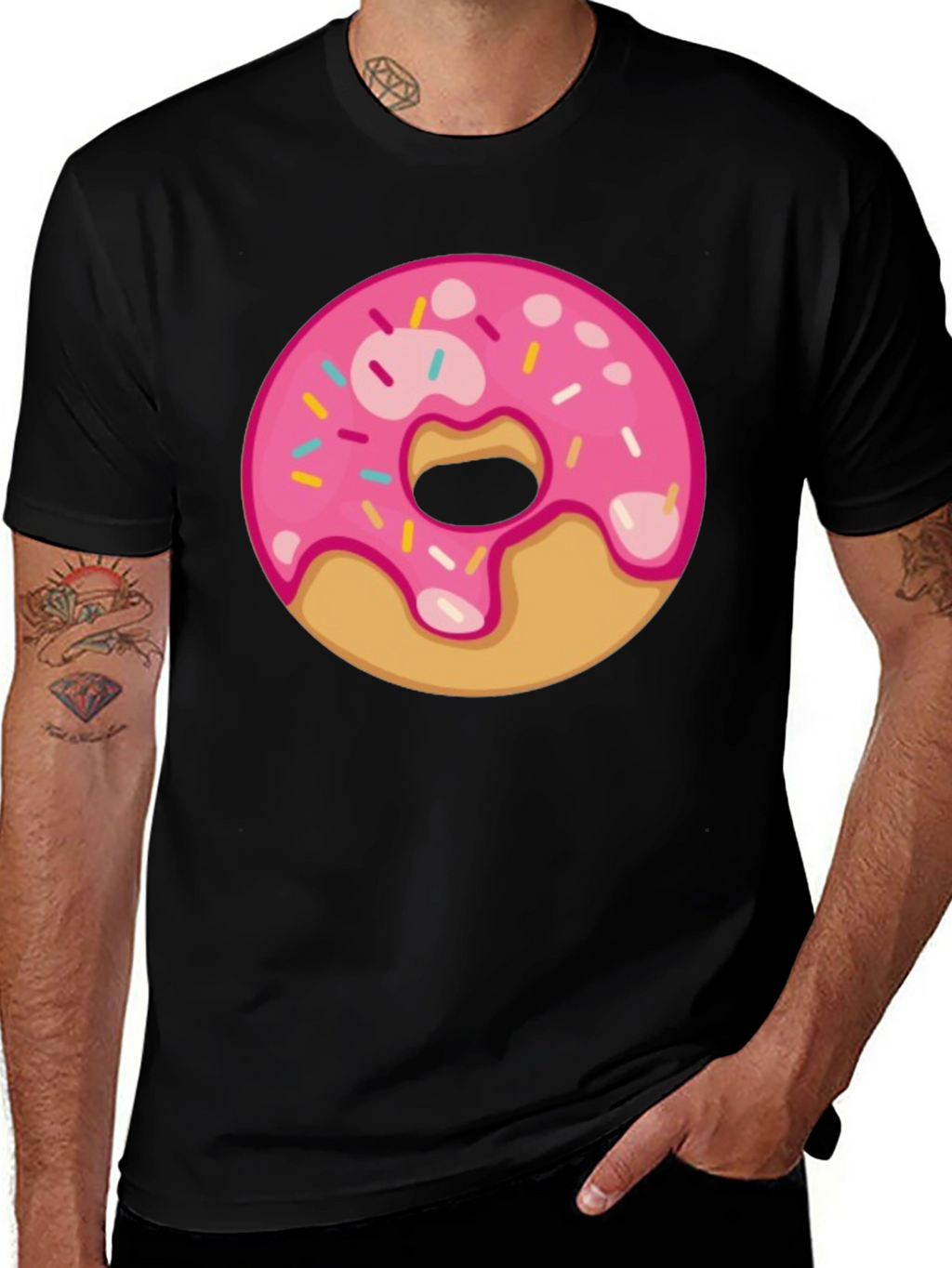 Donut Graphic T-Shirt - Sweet Treat Tee