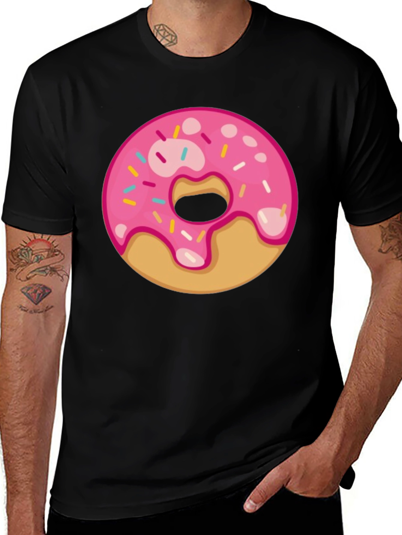 Donut Graphic T-Shirt - Sweet Treat Tee
