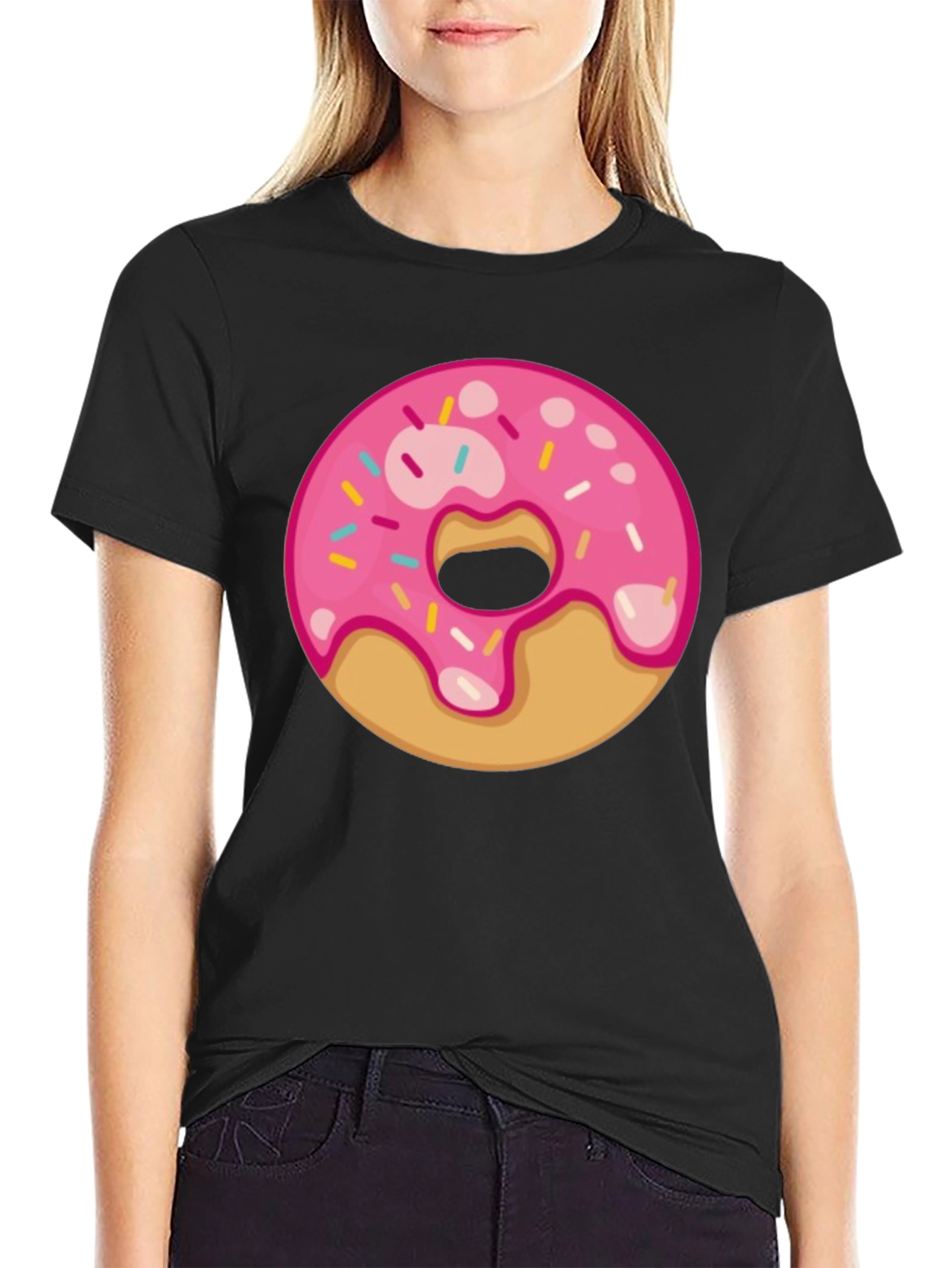 Donut Graphic T-Shirt - Sweet Treat Tee