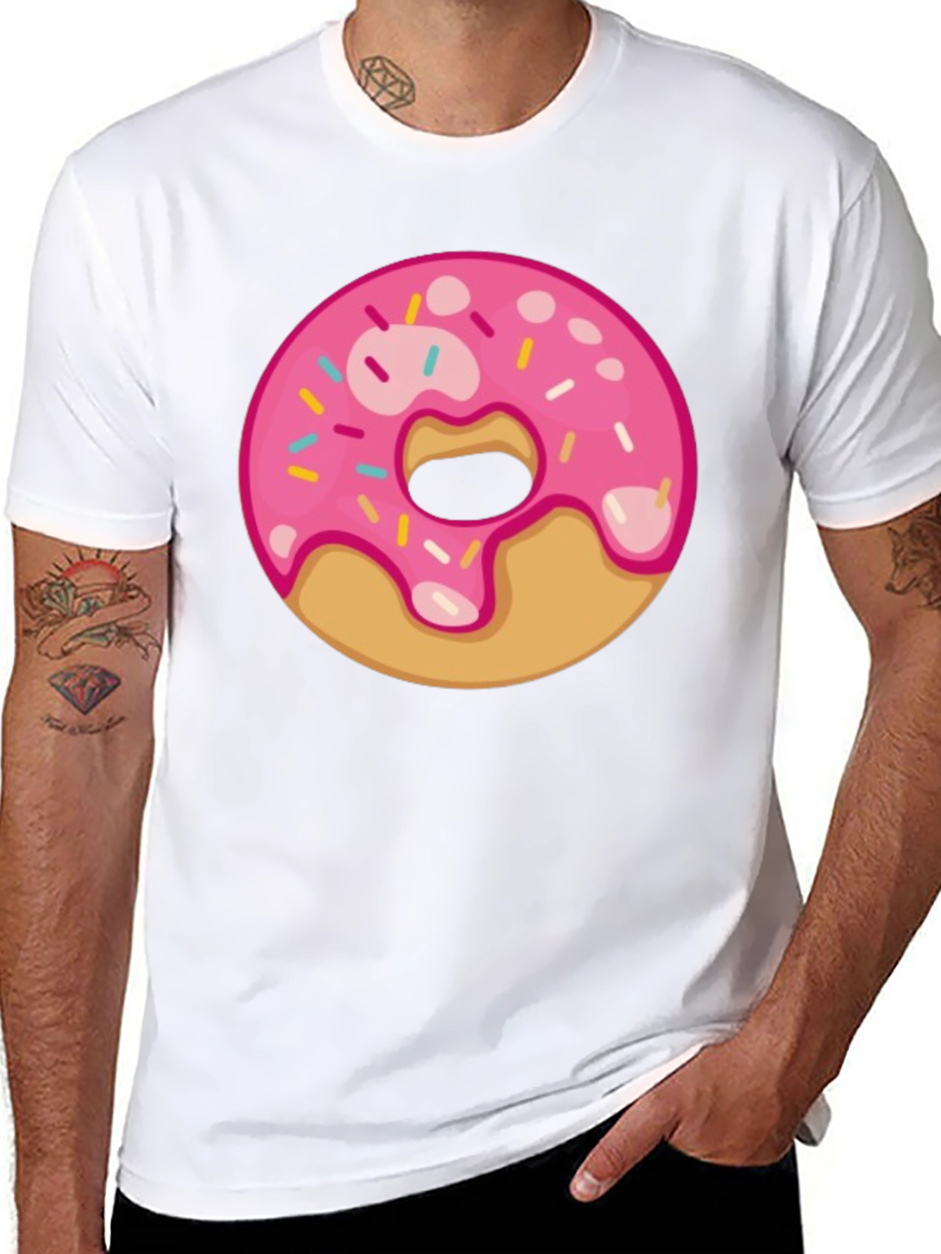 Donut Graphic T-Shirt - Sweet Treat Tee
