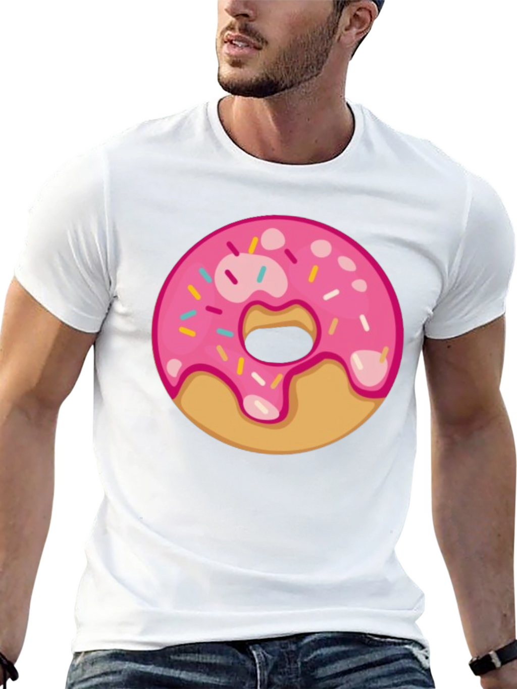 Donut Graphic T-Shirt - Sweet Treat Tee