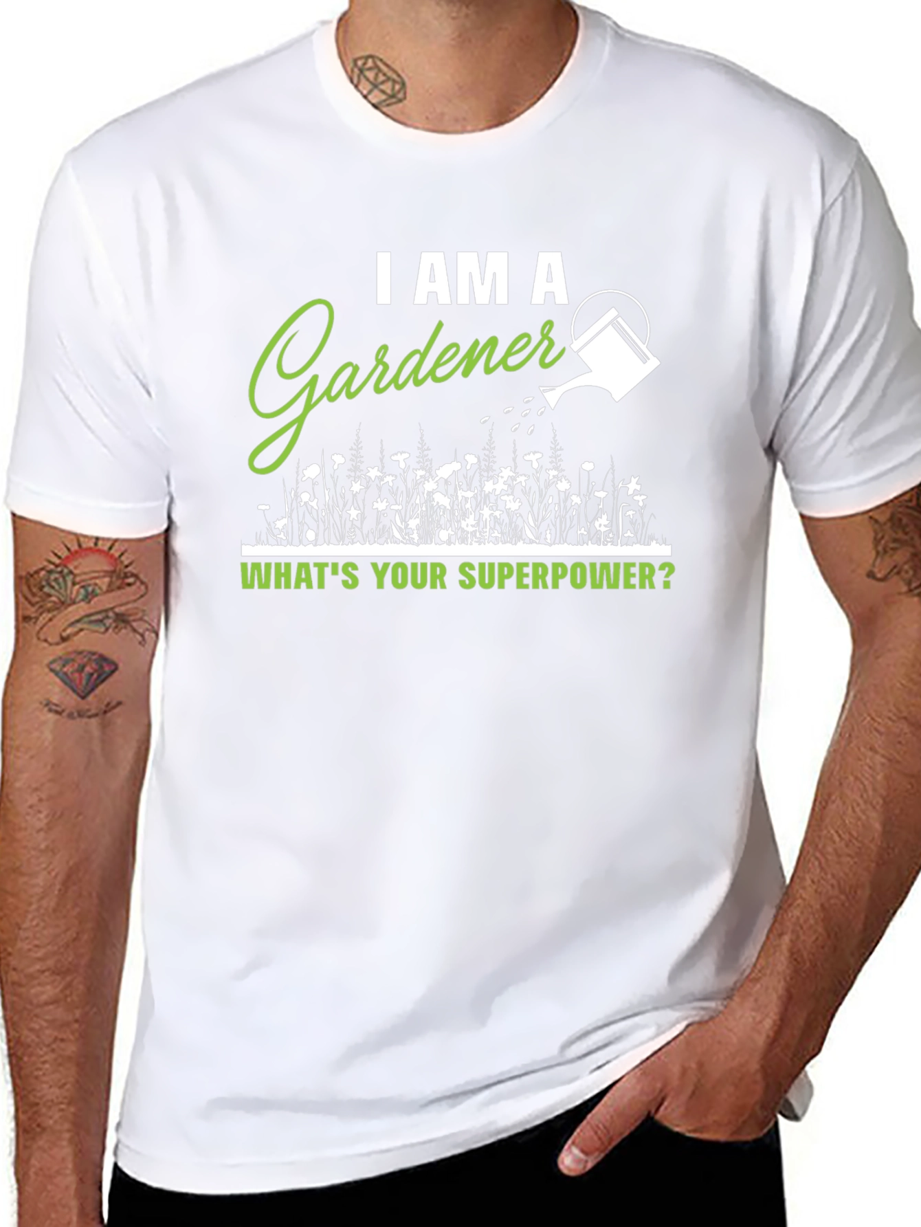 Gardener Superpower T-Shirt - Gift for Plant Lovers