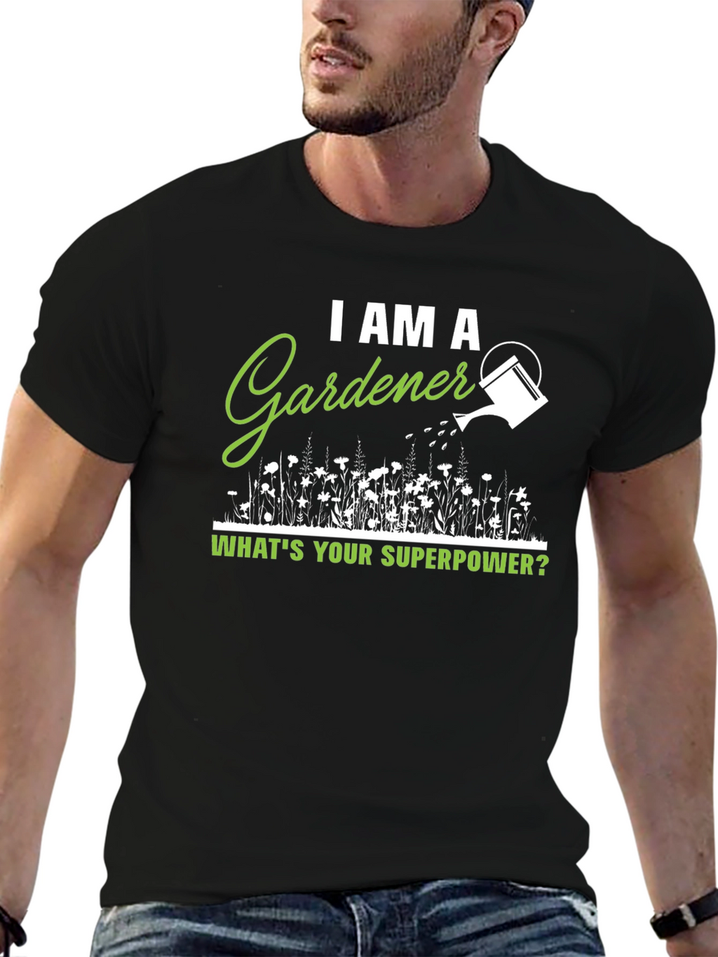 Gardener Superpower T-Shirt - Gift for Plant Lovers