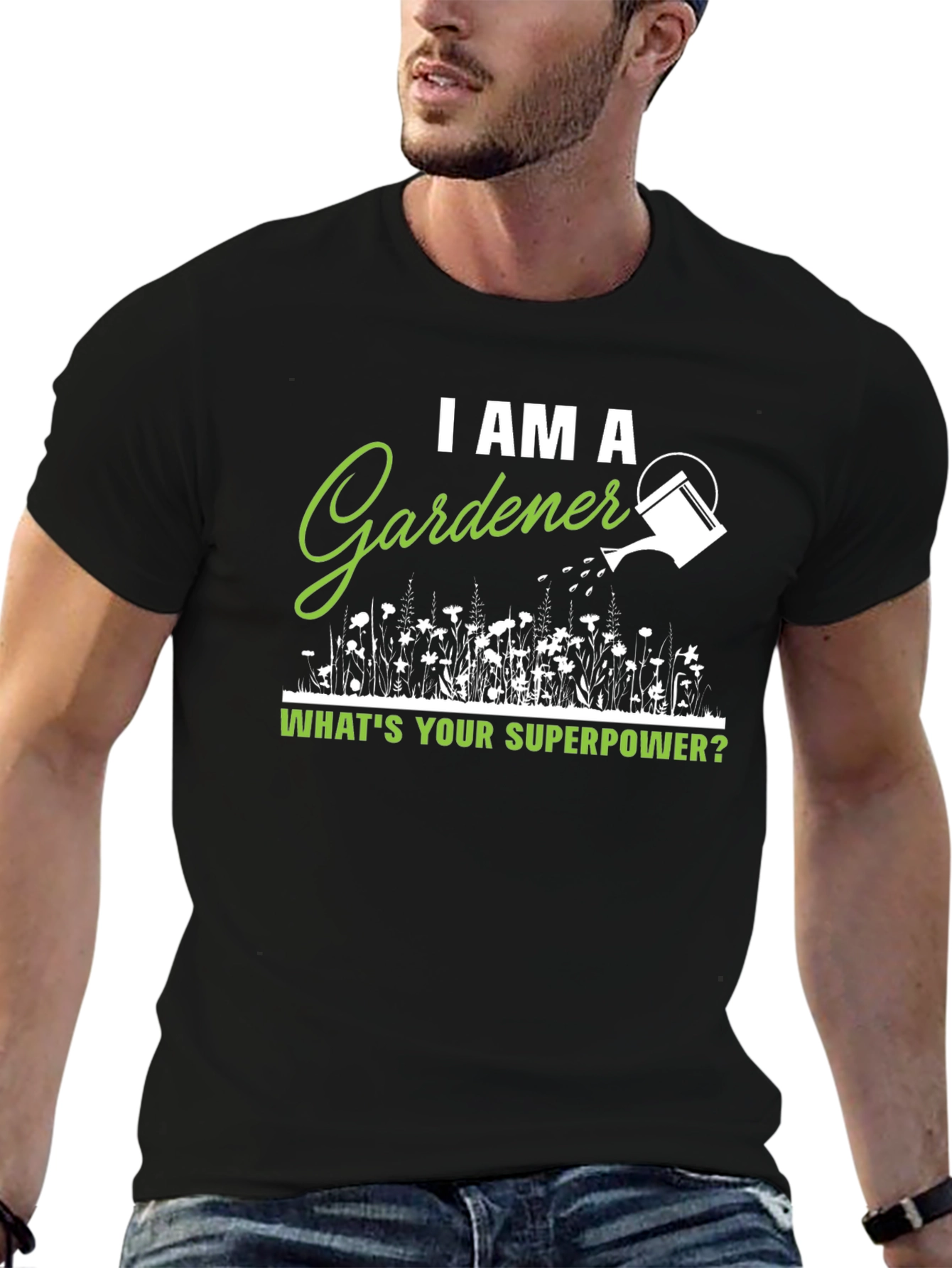 Gardener Superpower T-Shirt - Gift for Plant Lovers
