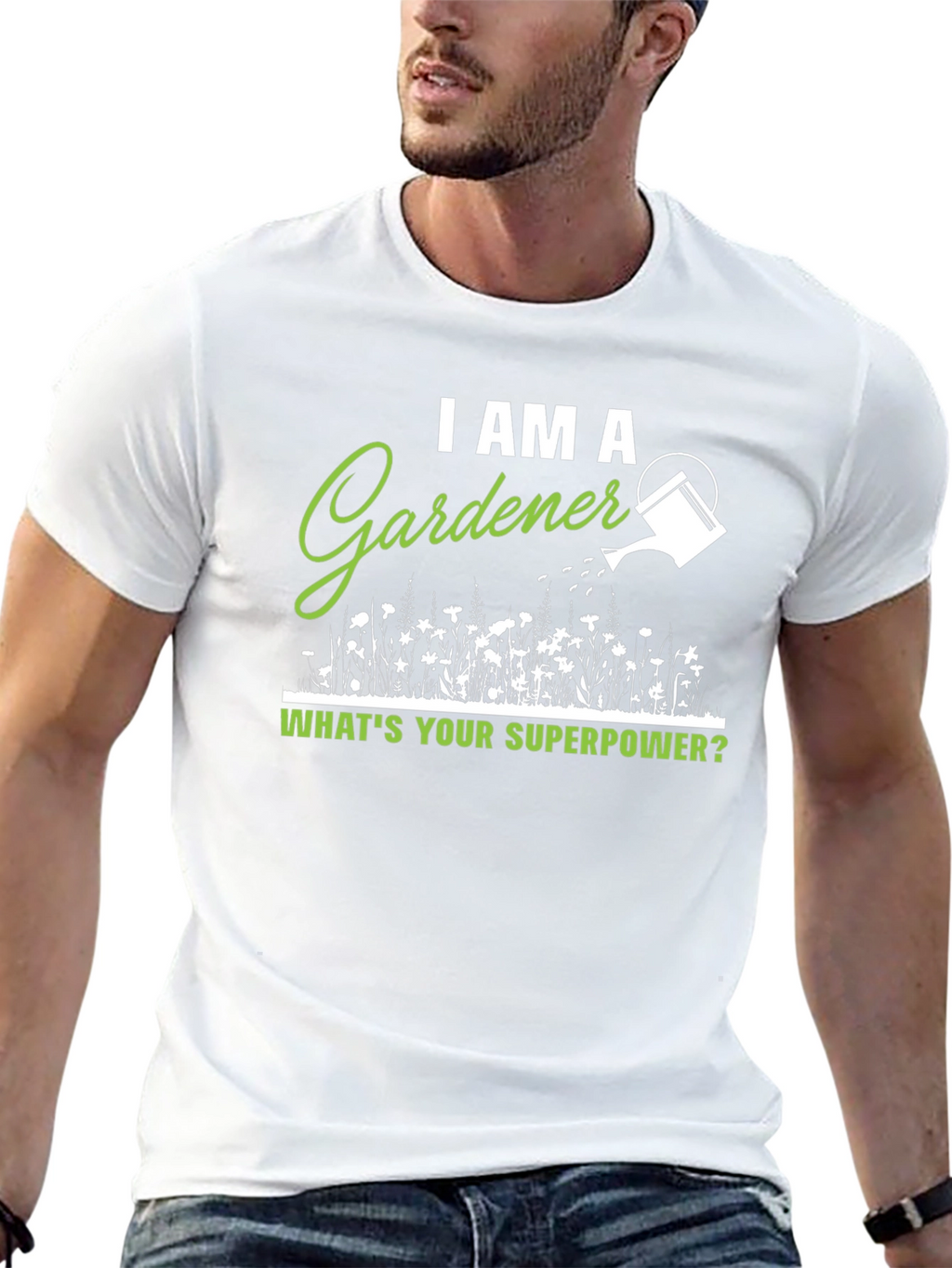 Gardener Superpower T-Shirt - Gift for Plant Lovers