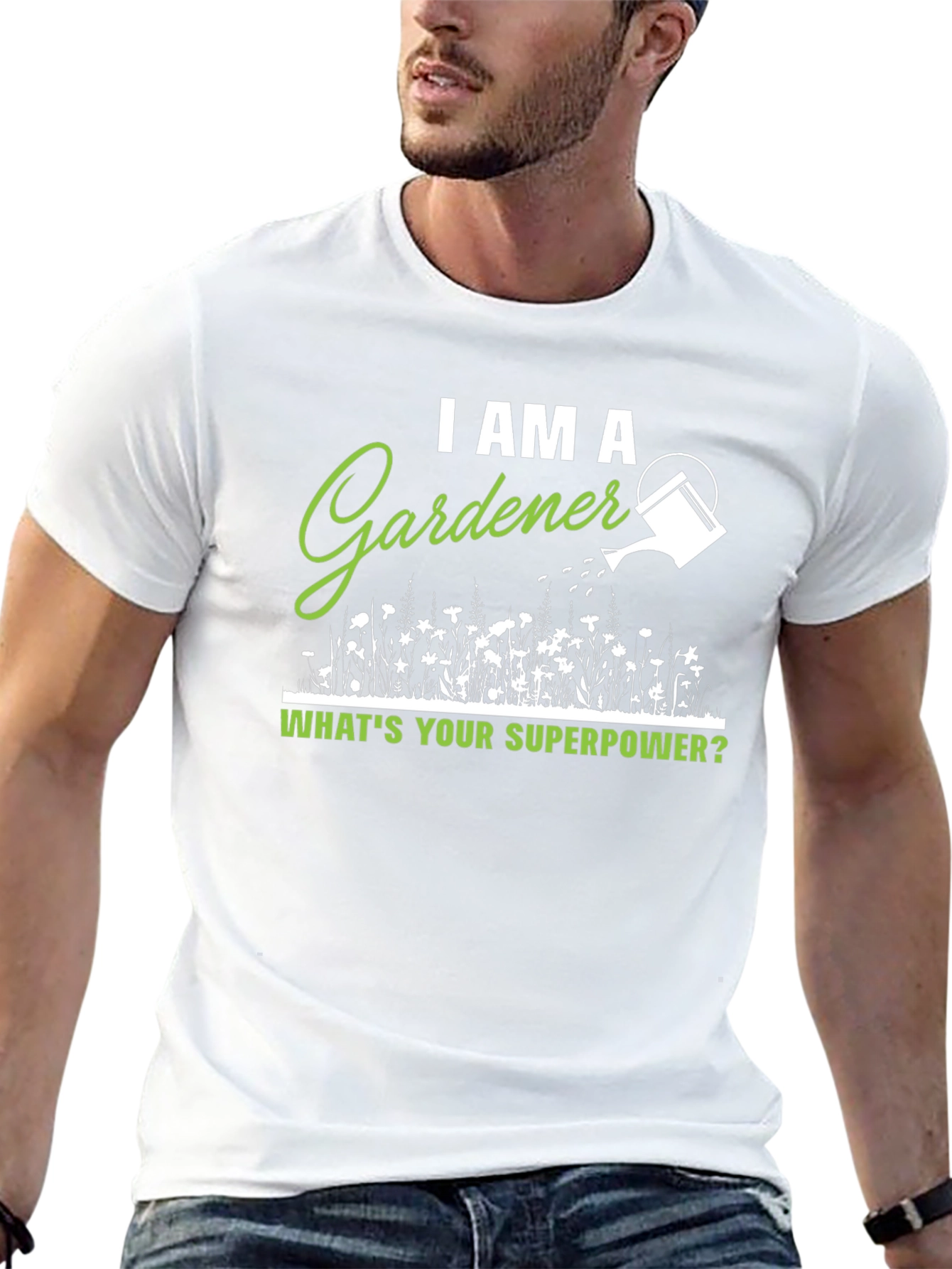 Gardener Superpower T-Shirt - Gift for Plant Lovers