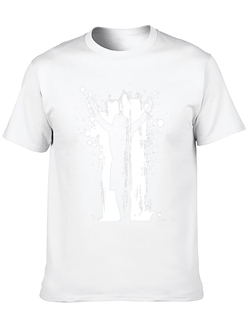 Soccer Goal Celebration Black T-Shirt