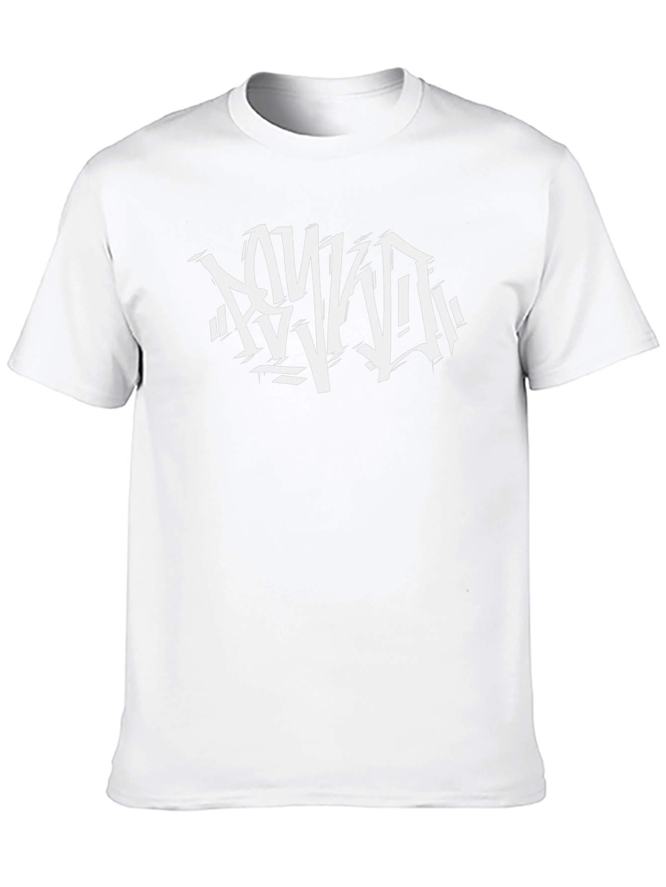 Urban Style Graphic Print Black T-Shirt