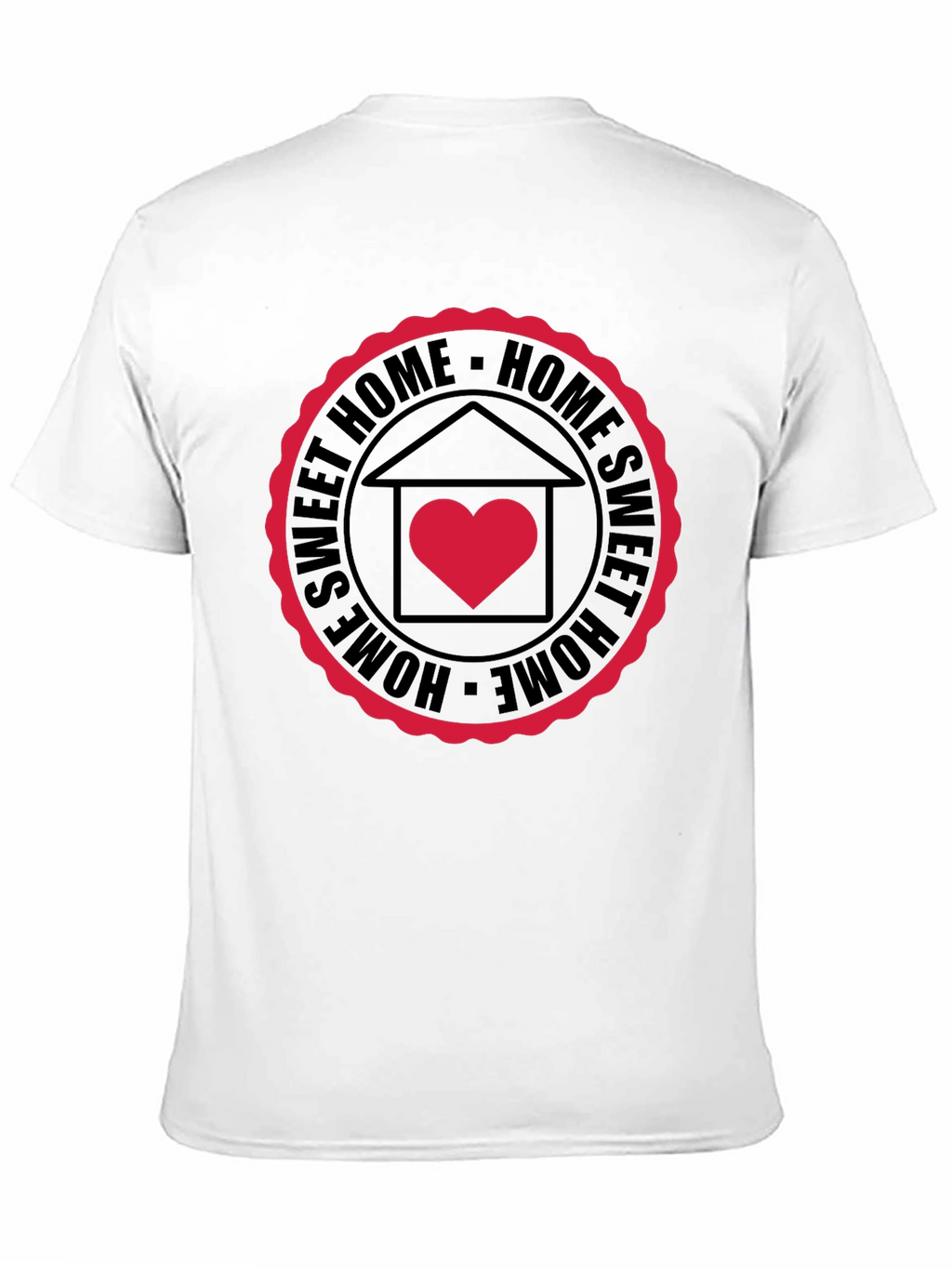 Sweet Home Graphic Black T-Shirt
