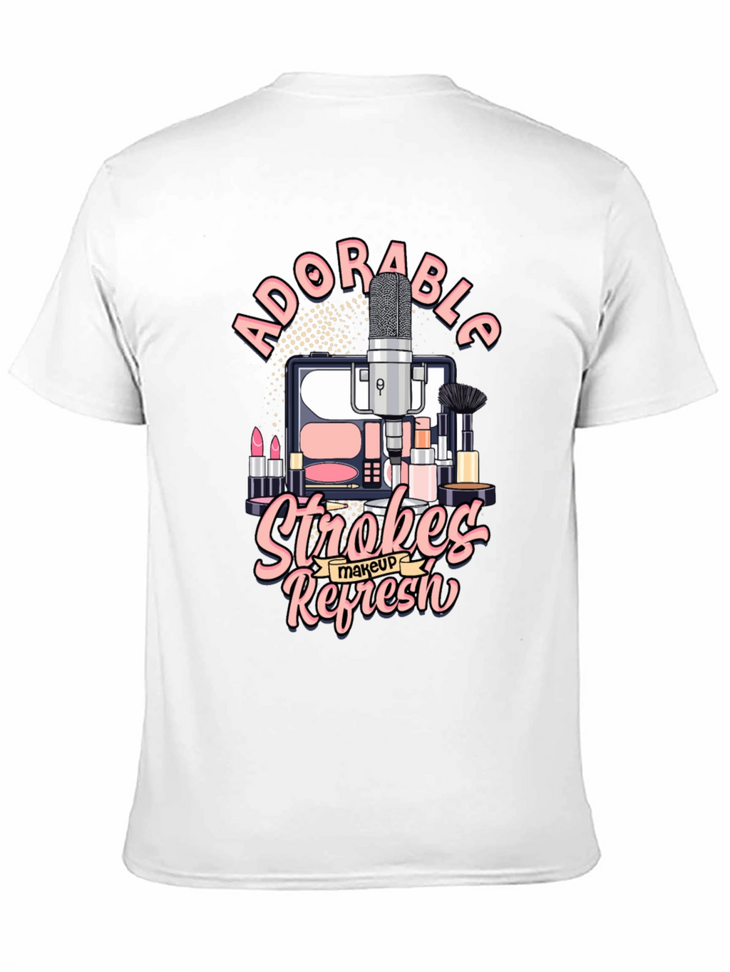 Adorable Strokes Makeup Refresh T-Shirt