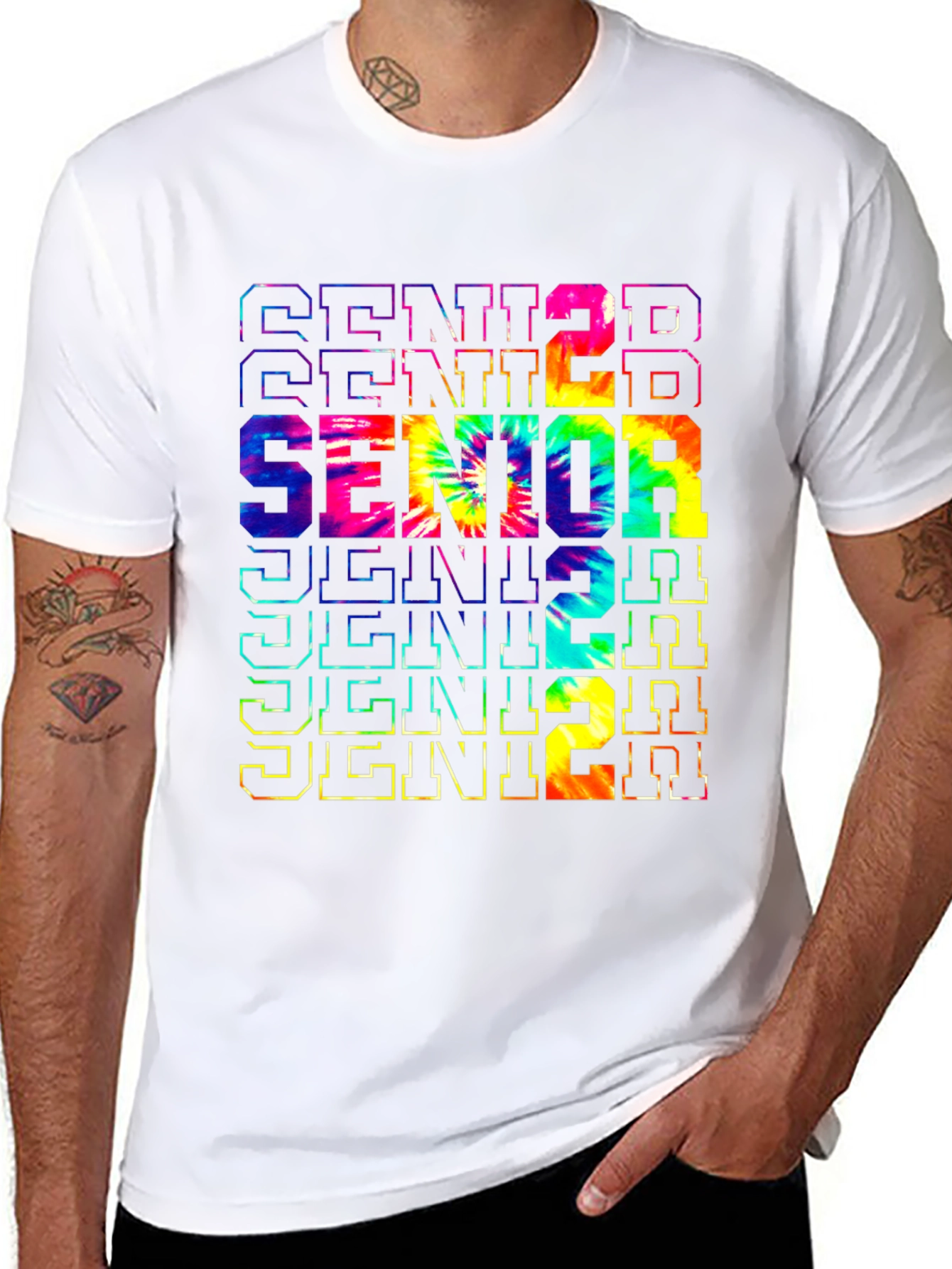 Senior 2024 Tie Dye T-Shirt