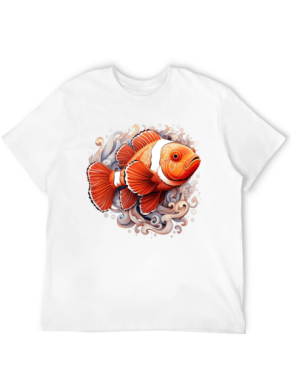 Clownfish Graphic T-Shirt - Black