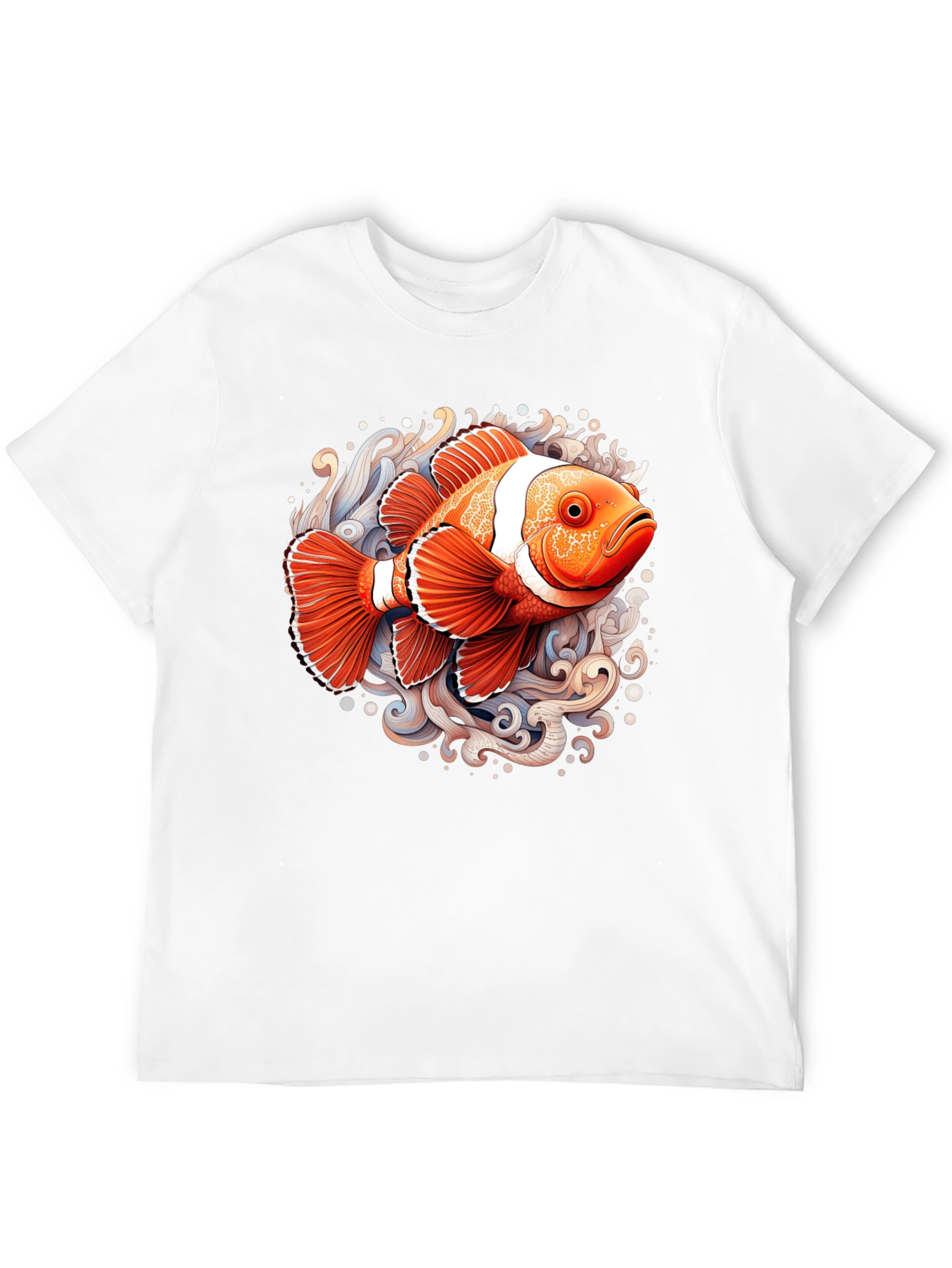 Clownfish Graphic T-Shirt - Black