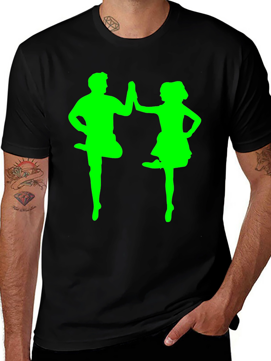 Irish Dance Silhouette T-Shirt