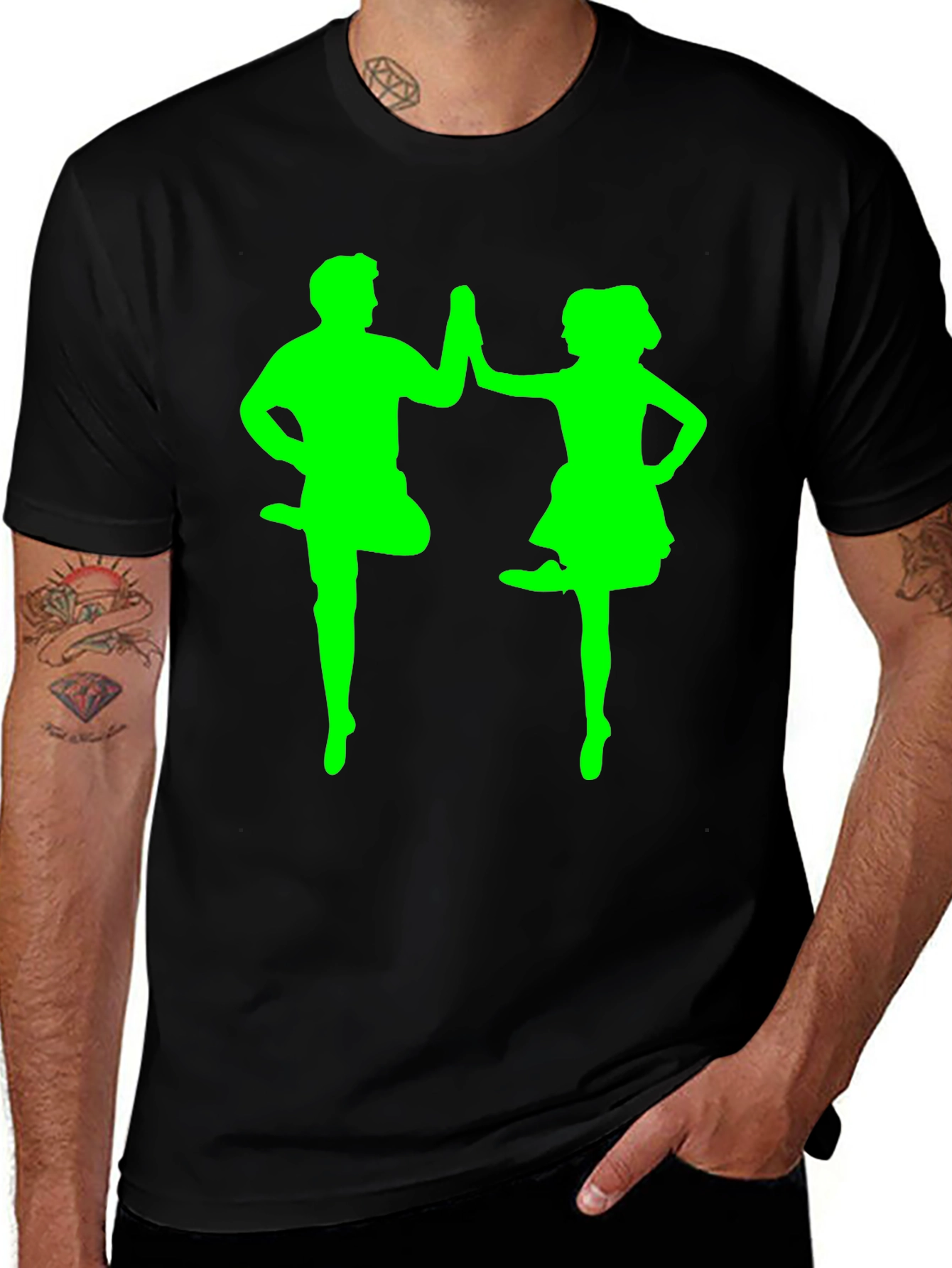 Irish Dance Silhouette T-Shirt