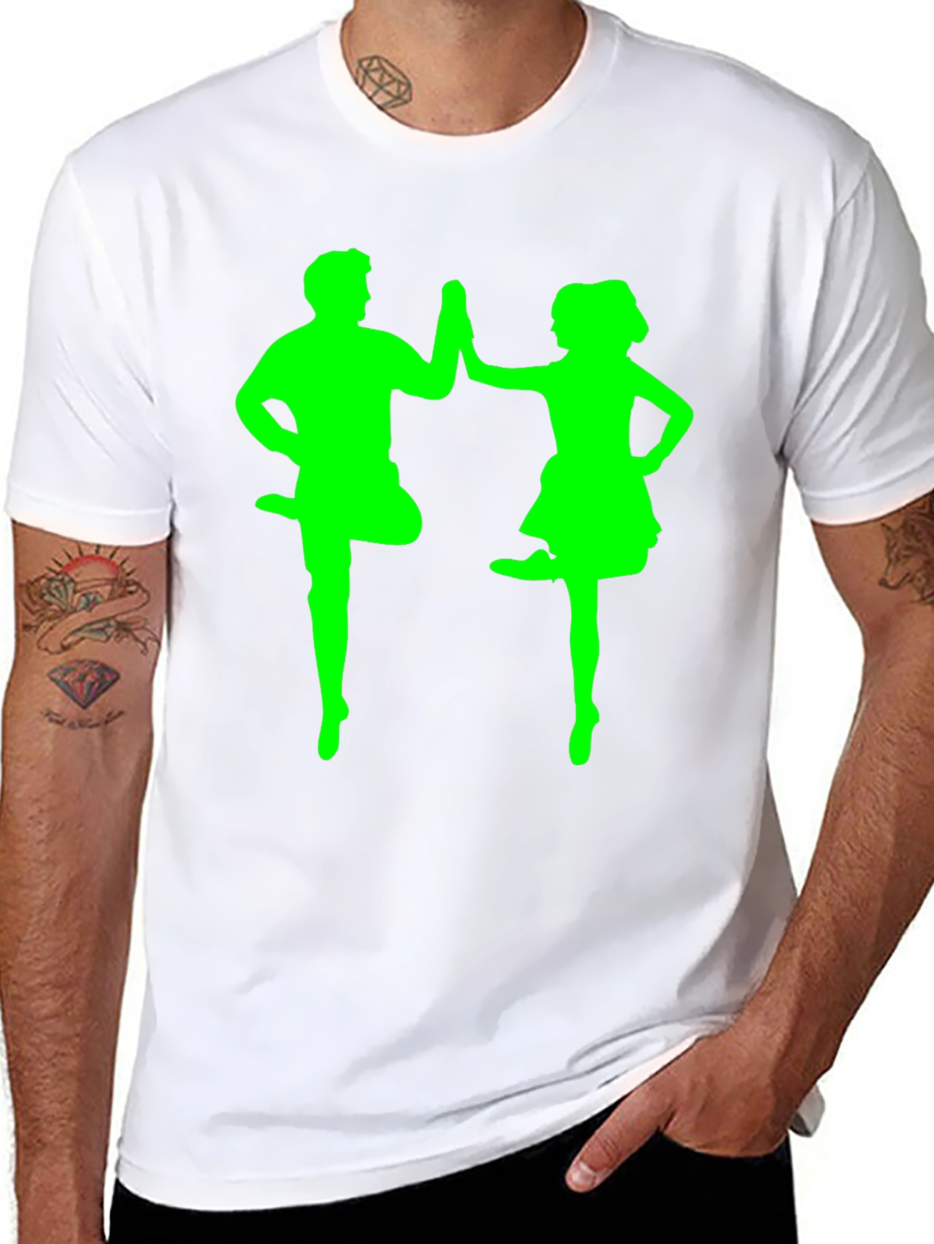 Irish Dance Silhouette T-Shirt