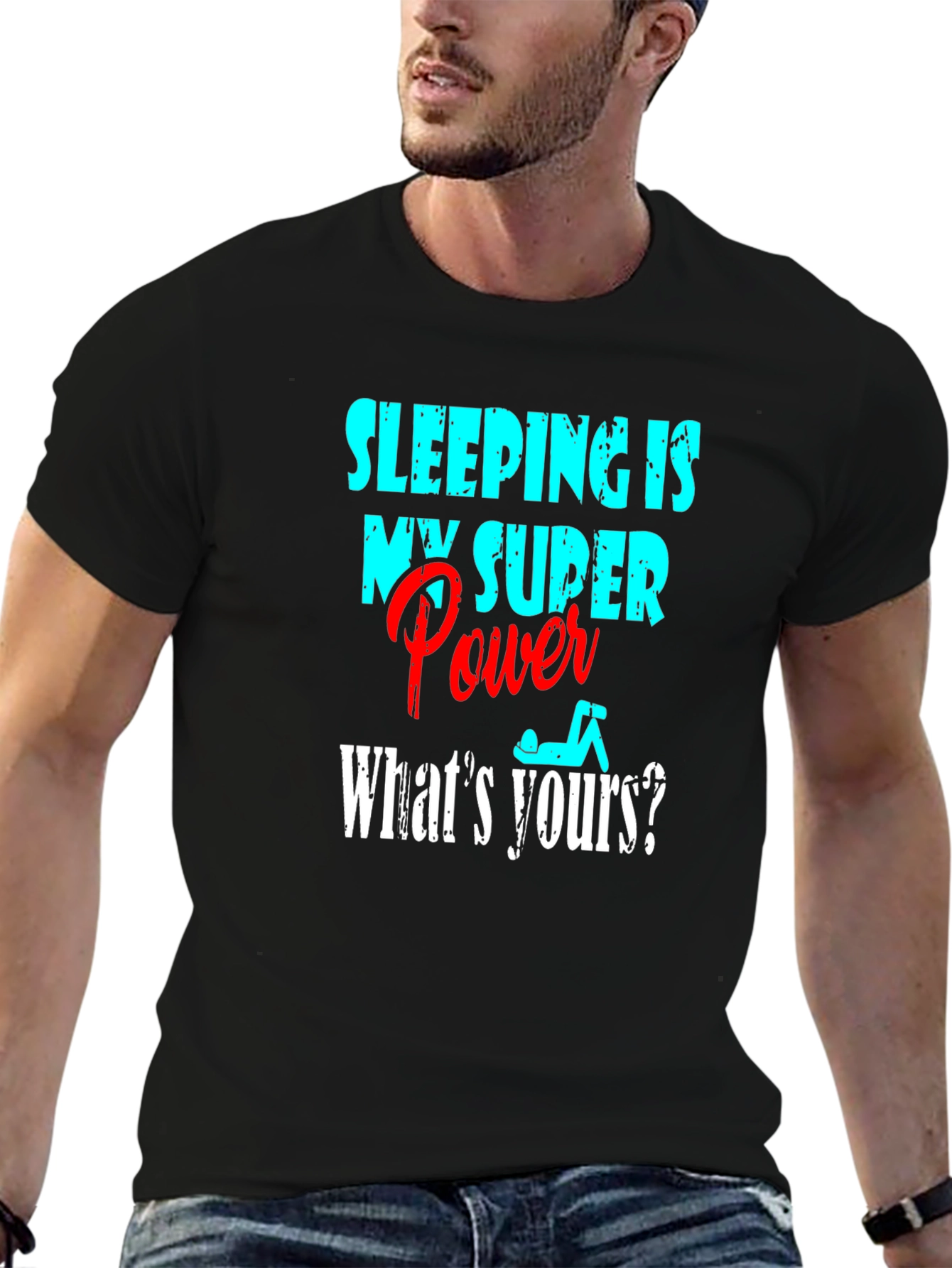 Sleeping is My Superpower T-Shirt Funny Sleep Tee