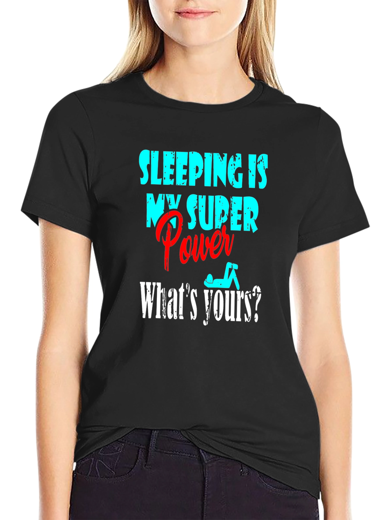 Sleeping is My Superpower T-Shirt Funny Sleep Tee