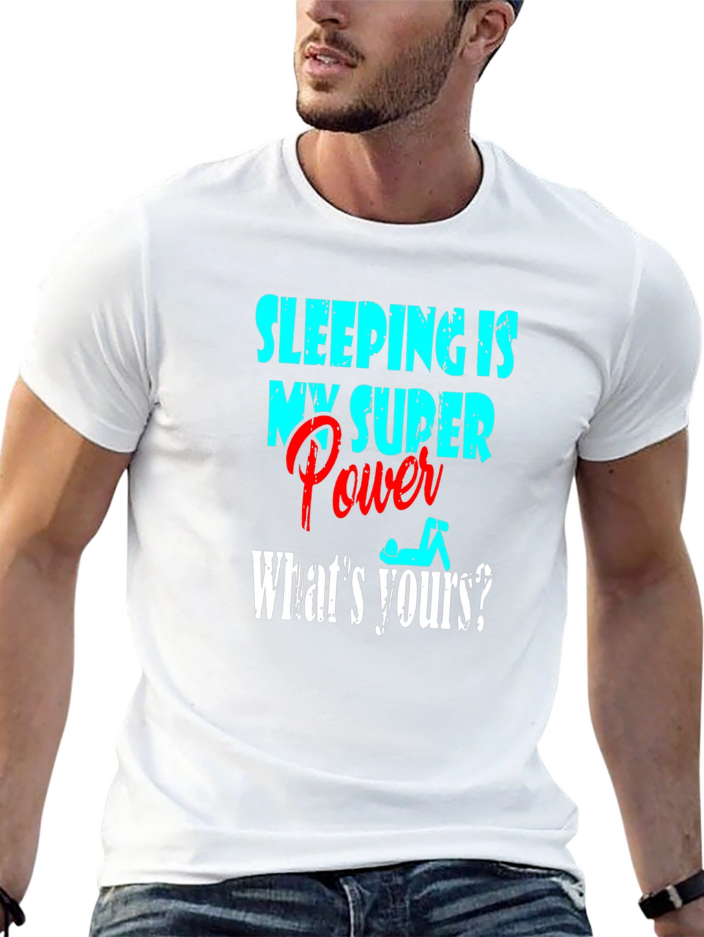 Sleeping is My Superpower T-Shirt Funny Sleep Tee