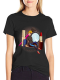 Makeup Girl Graphic Tee