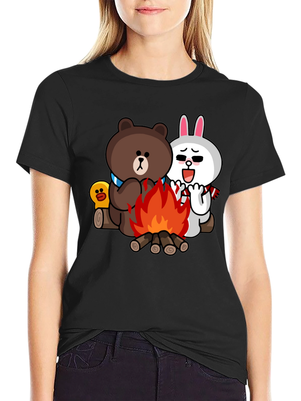 Campfire Friends Graphic Tee