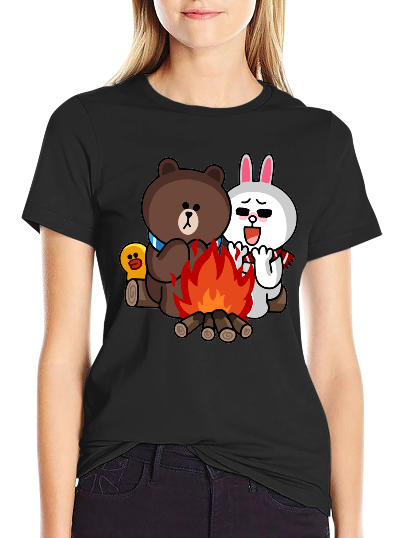 Campfire Friends Graphic Tee