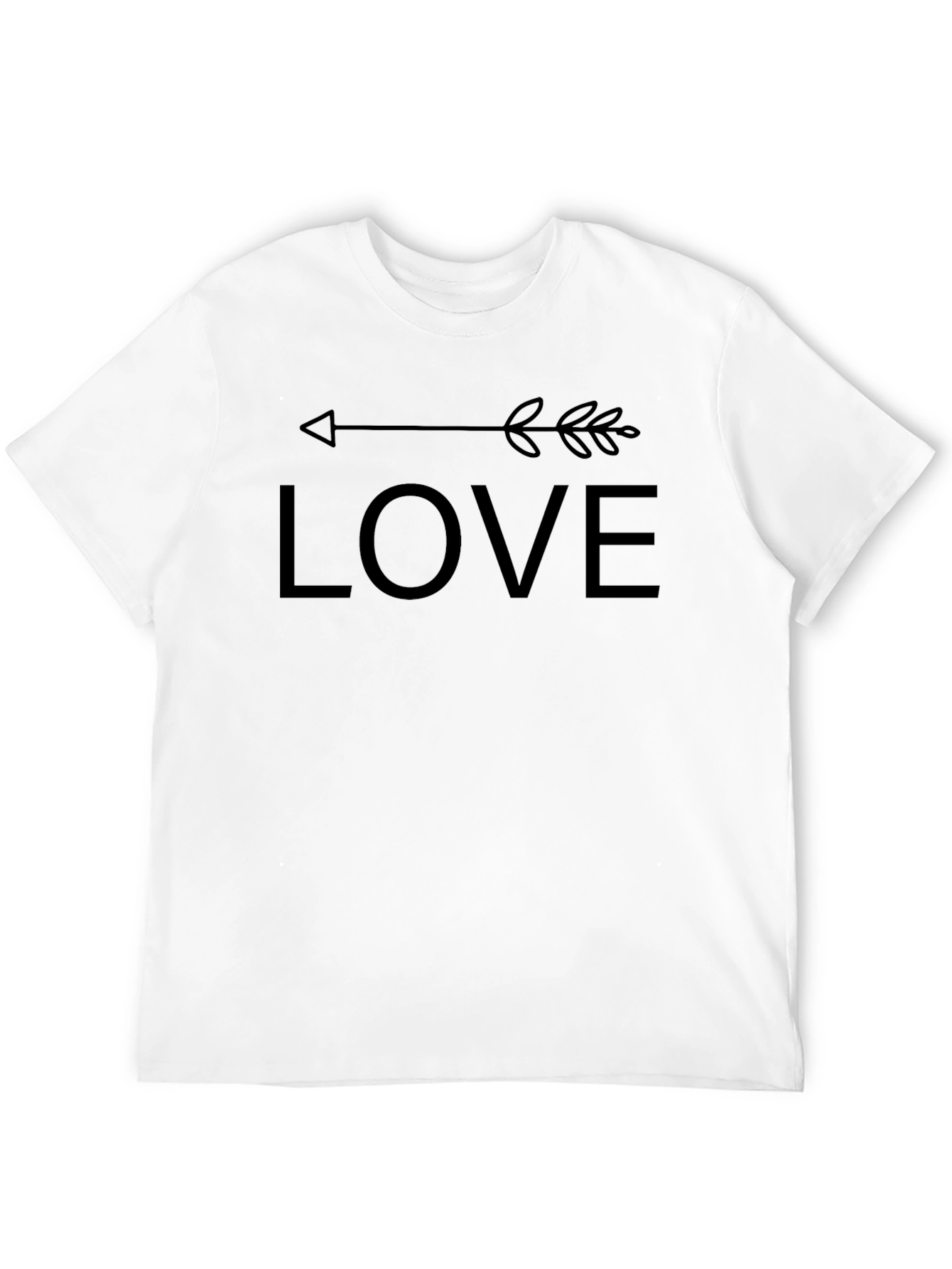 Arrow Love Graphic Tee - Unisex Casual Shirt