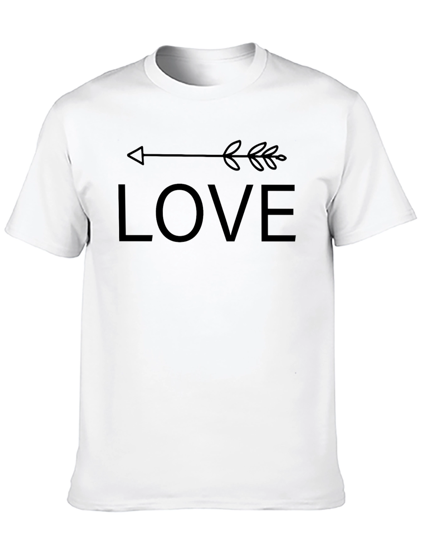 Arrow Love Graphic Tee - Unisex Casual Shirt