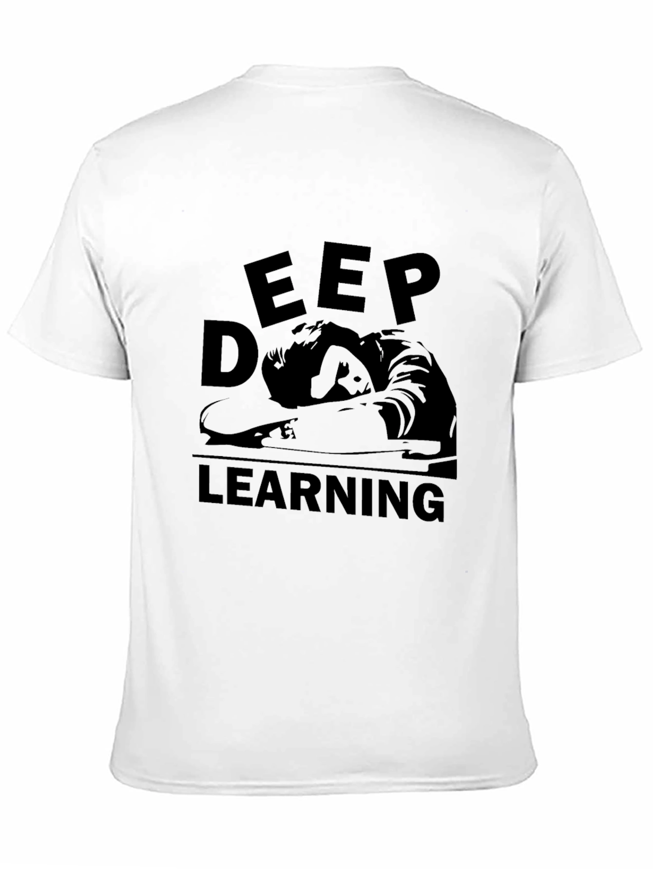 Deep Learning Black T-Shirt