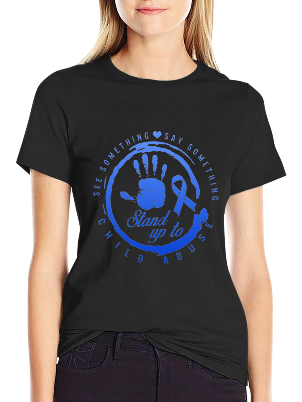 Stand Up to Child Abuse Awareness T-Shirt