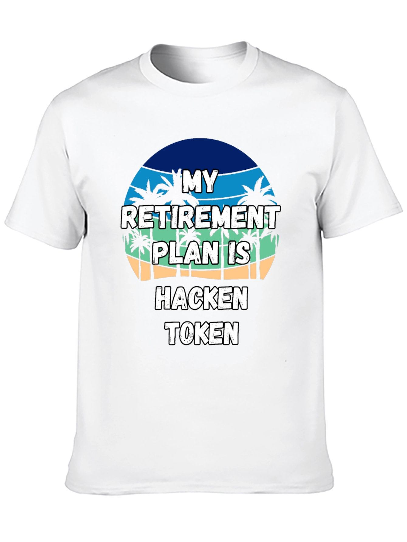 My Retirement Plan Hacken Token Black T-Shirt