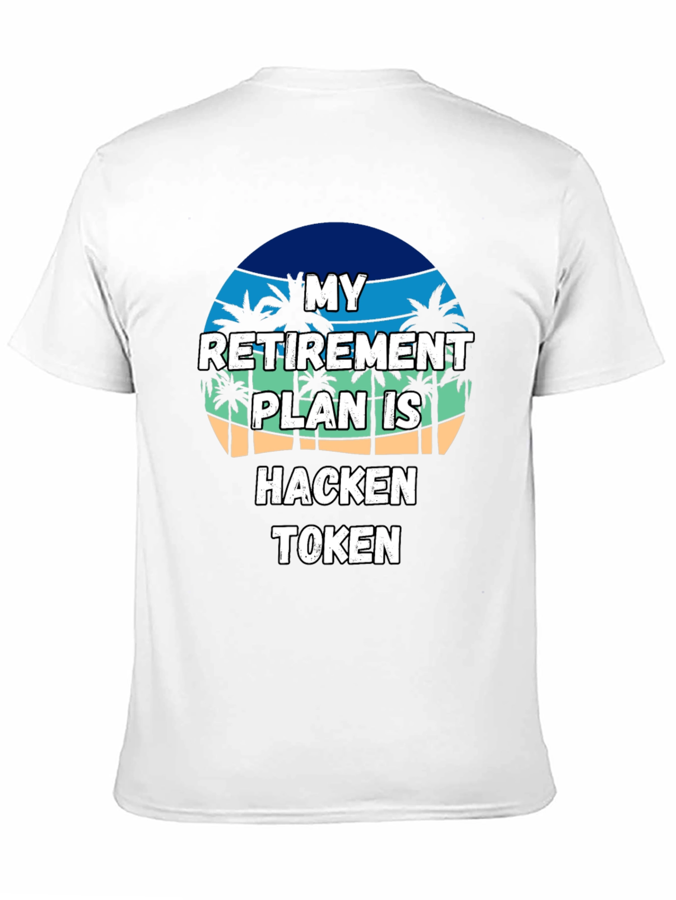 My Retirement Plan Hacken Token Black T-Shirt