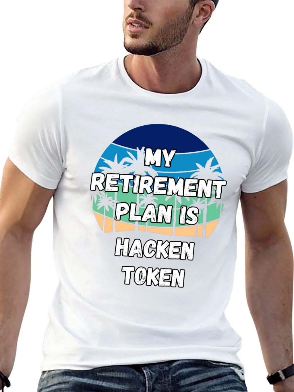 My Retirement Plan Hacken Token Black T-Shirt