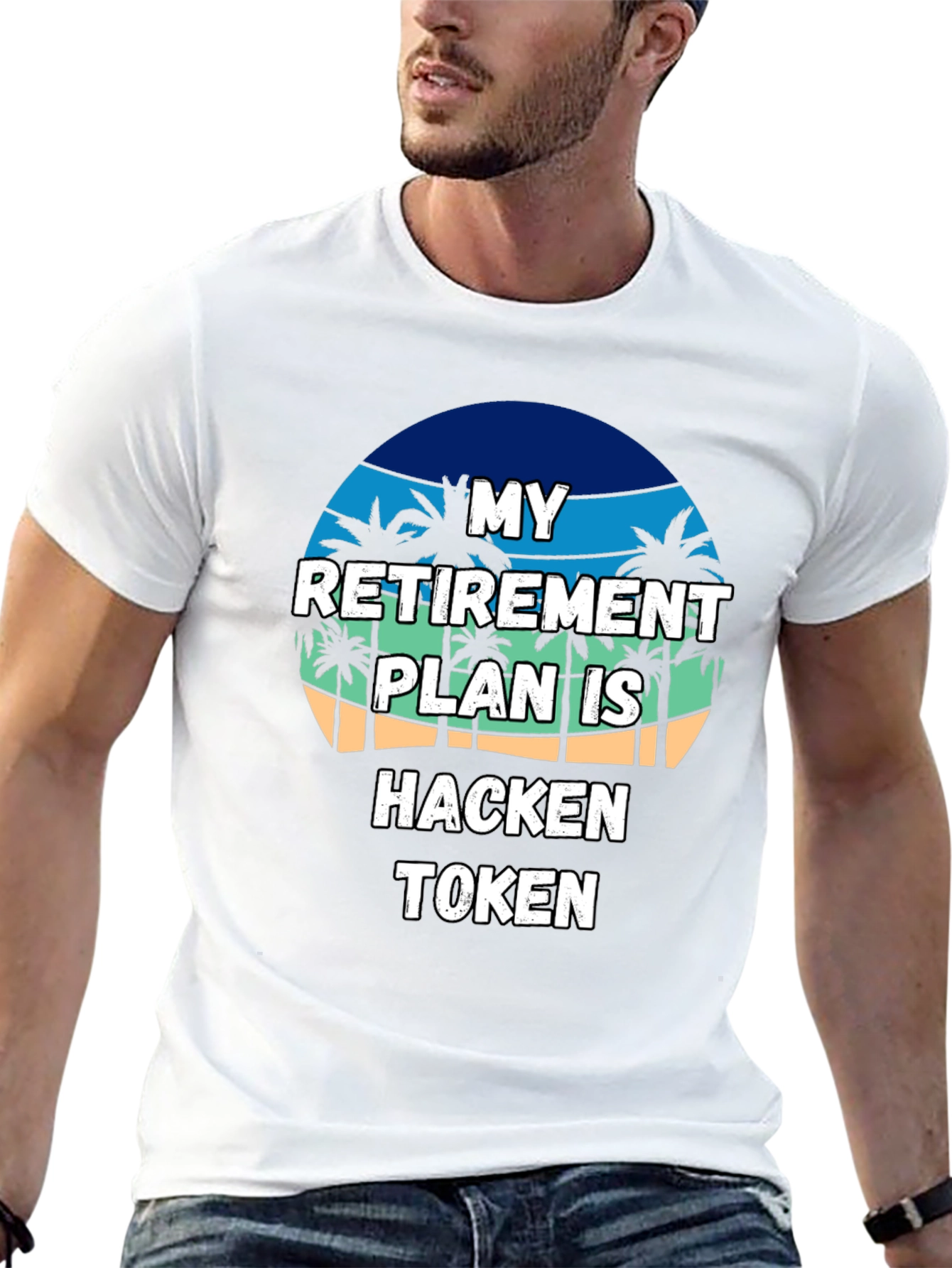My Retirement Plan Hacken Token Black T-Shirt