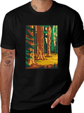 Sequoia Forest Graphic T-Shirt - Nature Lover Tee