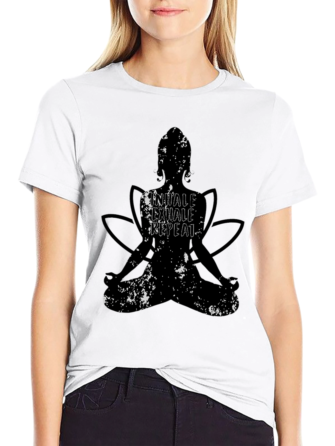 Inhale Exhale Repeat Yoga Tee