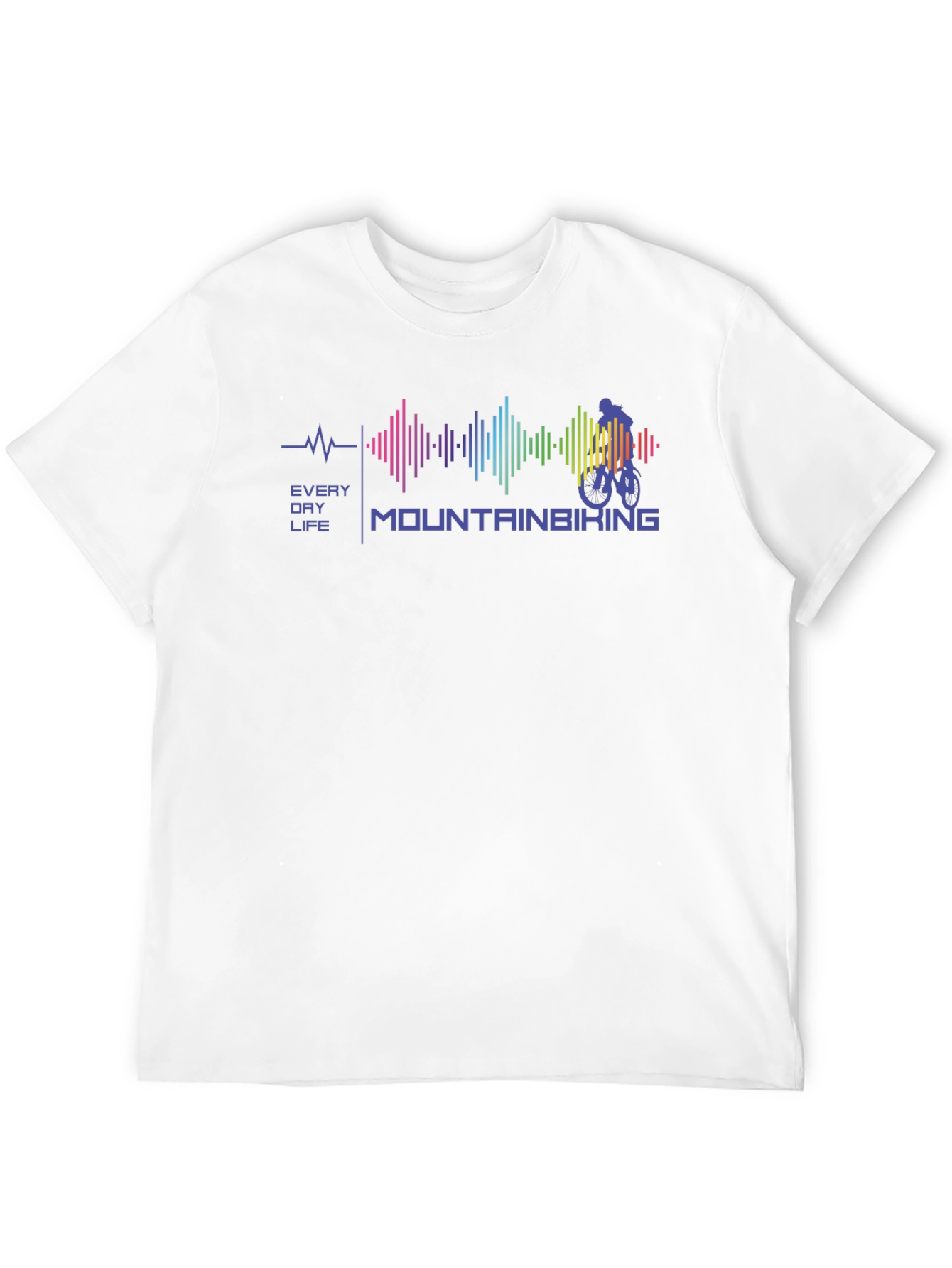 Mountain Biking Every Day Life Graphic Tee
