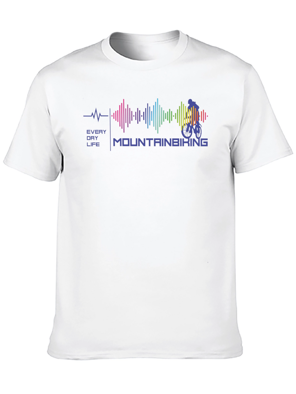 Mountain Biking Every Day Life Graphic Tee