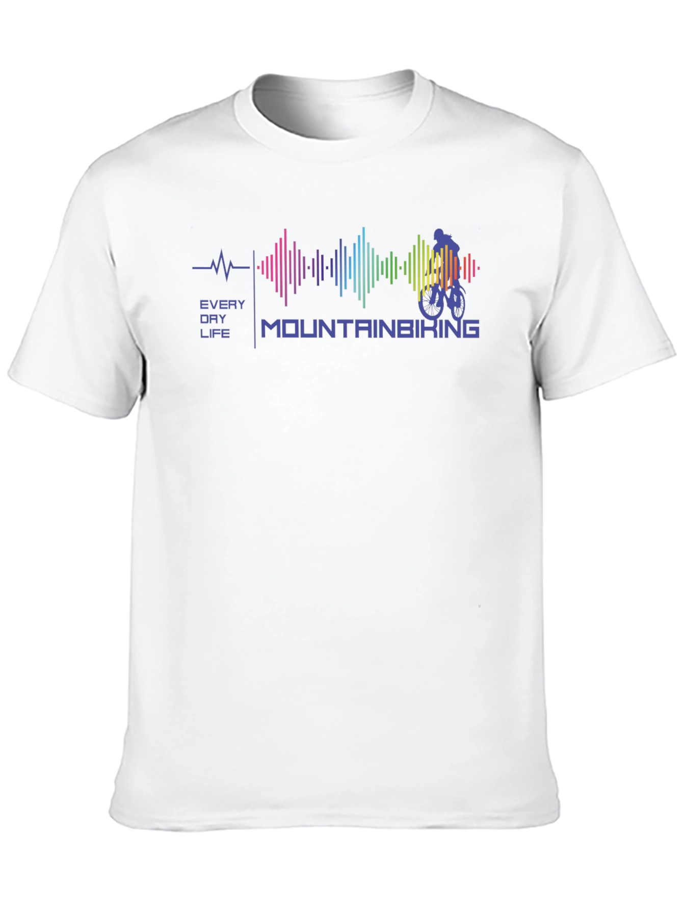 Mountain Biking Every Day Life Graphic Tee