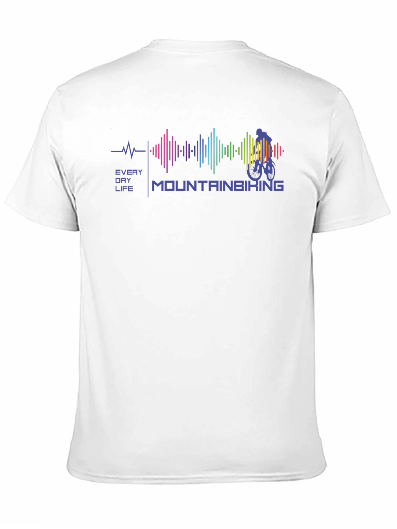 Mountain Biking Every Day Life Graphic Tee